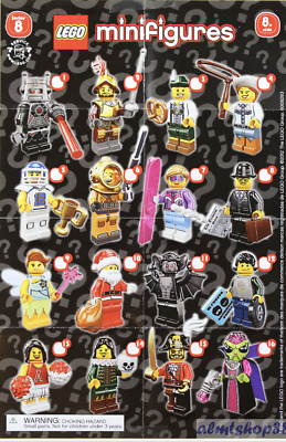 	Minifigures Series 8	